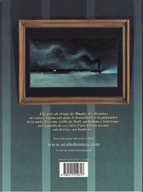 Verso de l'album L'Embranchement de Mugby