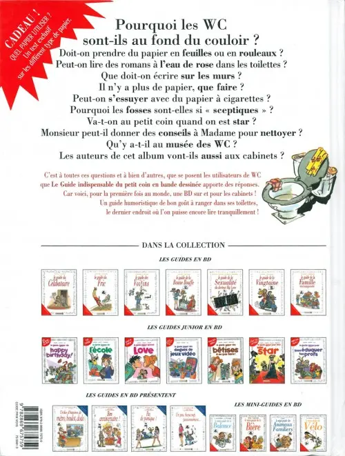 Verso de l'album Le Guide Tome 4 Le guide indispensable du petit coin