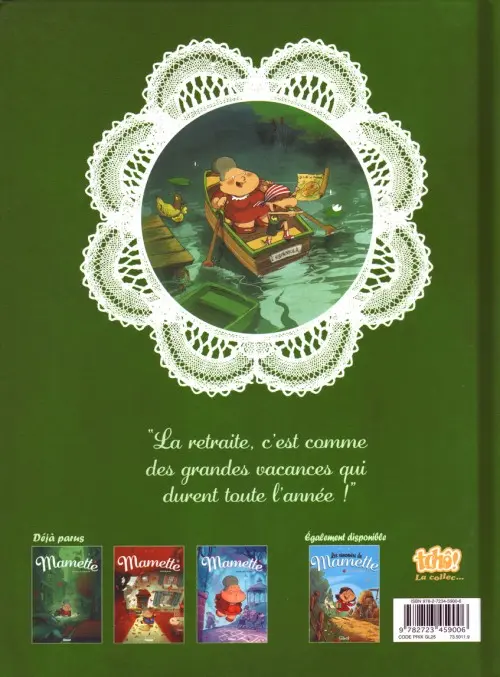 Verso de l'album Mamette Tome 2 L'âge d'or