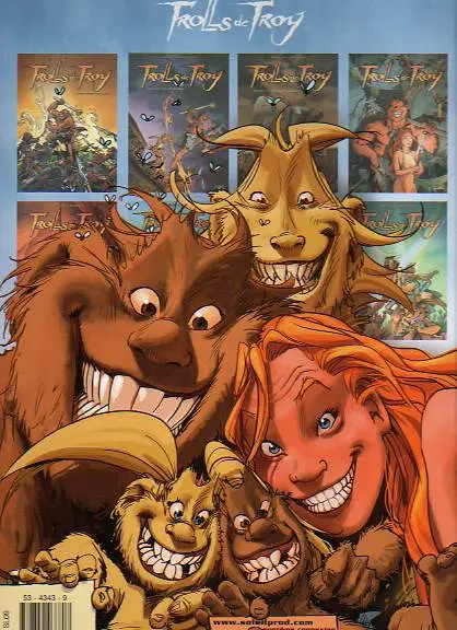 Verso de l'album Trolls de Troy Tome 6 Trolls dans la brume