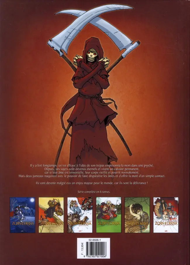 Verso de l'album Zorn & Dirna Tome 2 Le dauphin et le renard