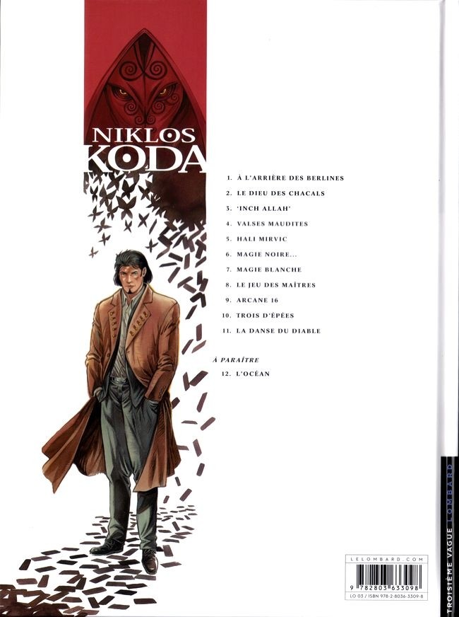 Verso de l'album Niklos Koda Tome 11 La danse du Diable