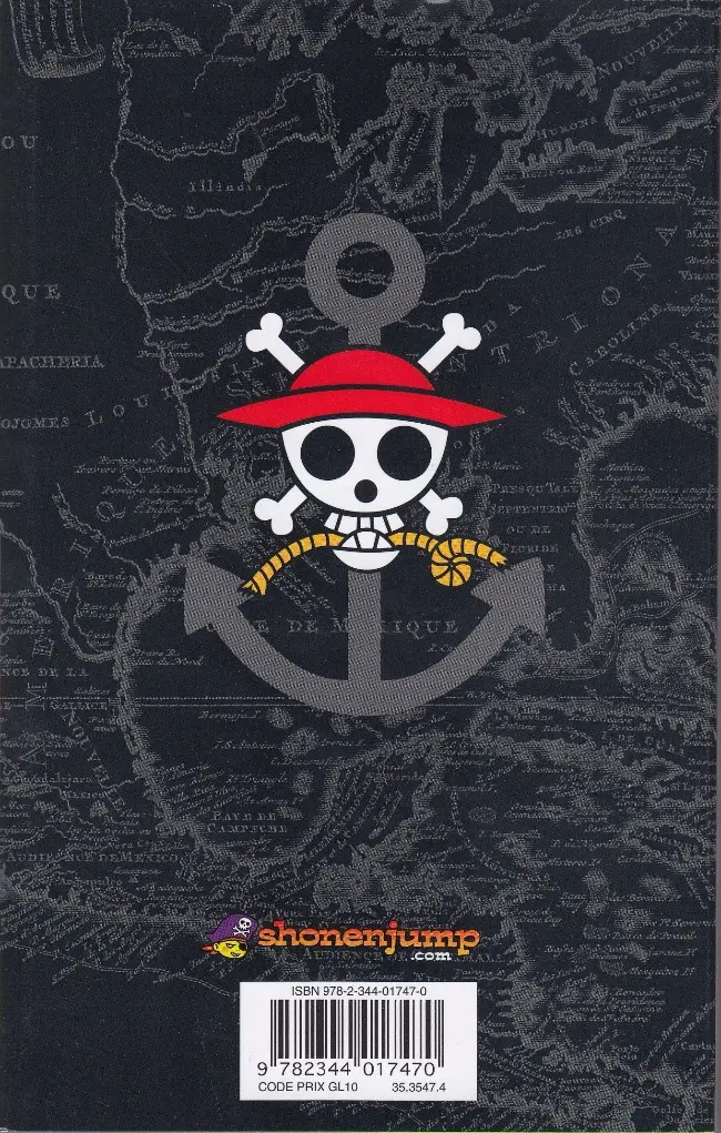 Verso de l'album One Piece Tome 80 Vers une bataille sans précédent