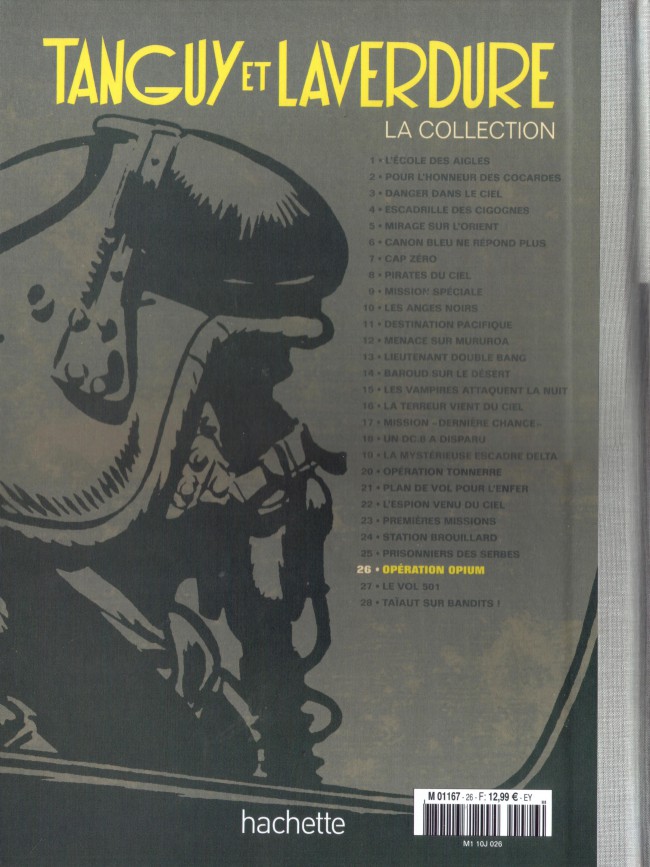 Verso de l'album Tanguy et Laverdure - La Collection Tome 27 Le vol 501