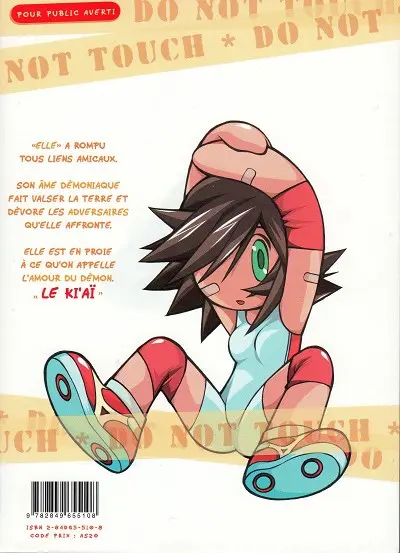 Verso de l'album Battle Club 5