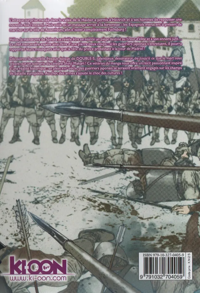 Verso de l'album Issak 5