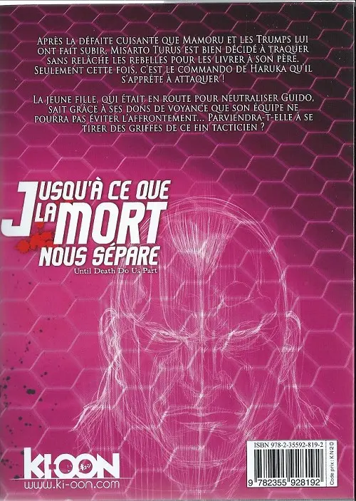 Verso de l'album Jusqu'à ce que la mort nous sépare 24 Zashid Turus