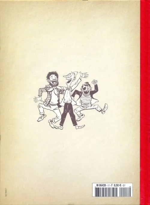 Verso de l'album Les Pieds Nickelés - La collection Tome 18 Les Pieds Nickelés agents secrets