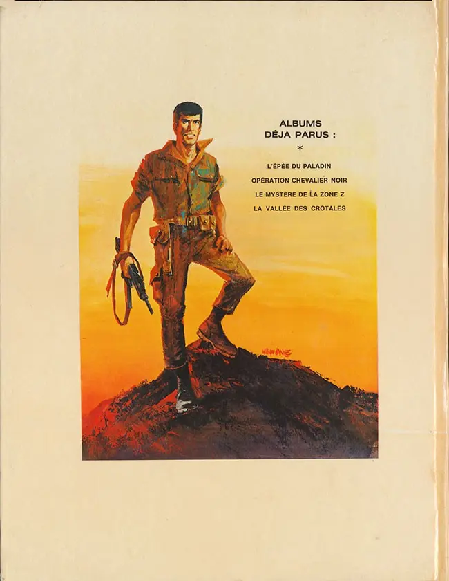 Verso de l'album Bob Morane Tome 11 Les poupées de l'ombre jaune
