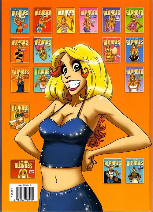 Verso de l'album Les Blondes Tome 11 Plus blondes que blondes !