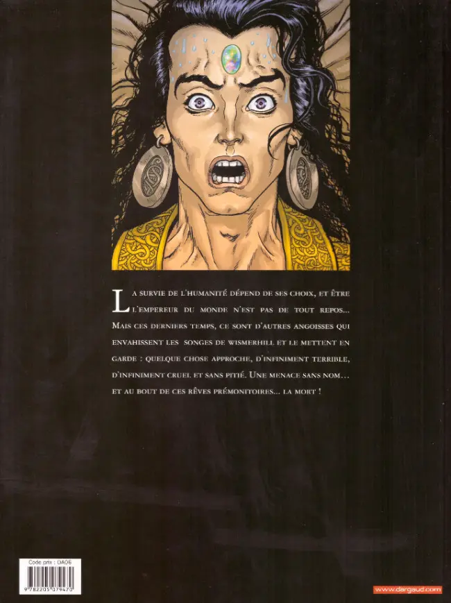 Verso de l'album Chroniques de la Lune Noire Tome 20 porte sur l'Enfer (Une)