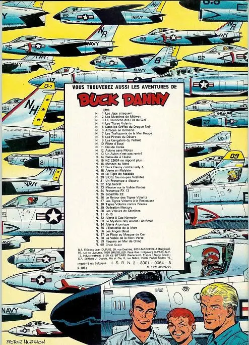 Verso de l'album Buck Danny Tome 27 Les Tigres volants à la rescousse !