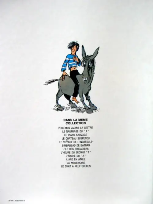 Verso de l'album Philémon Tome 10 La mémémoire