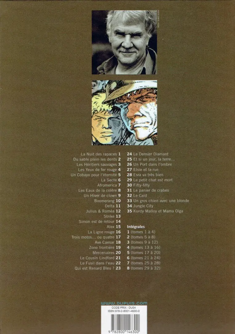 Verso de l'album Jeremiah Tome 29 Le petit chat est mort