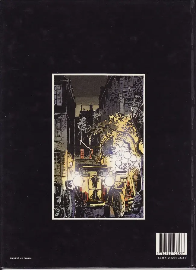 Verso de l'album Louis la Guigne Tome 1