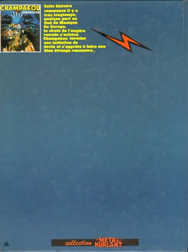Verso de l'album Champakou