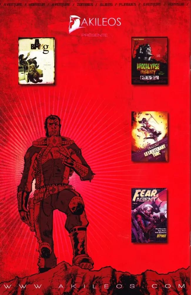 Verso de l'album Chaos Team Tome 0 La vengeance du béret vert