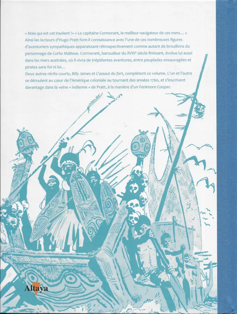 Verso de l'album Tout Pratt Tome 47 Capitaine Cormorant et autres histoires