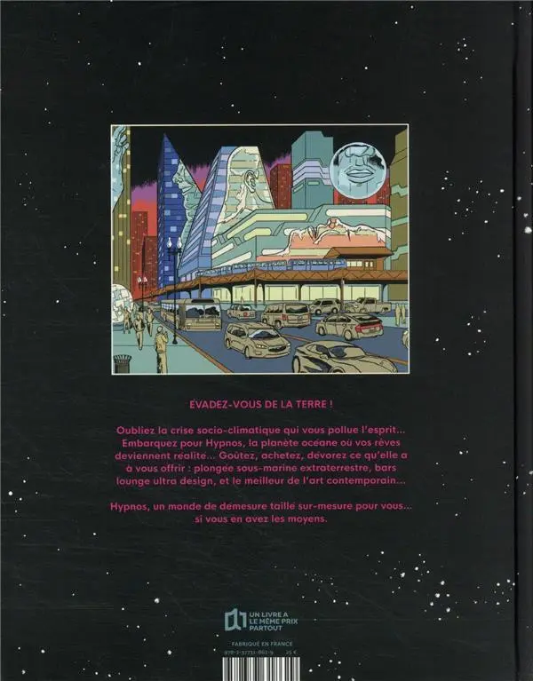 Verso de l'album Hypnos