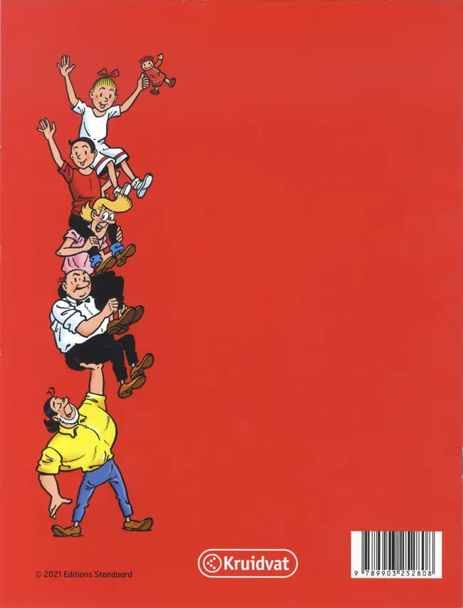 Verso de l'album Bob et Bobette (Publicitaire) Le ferrailleur de fer blanc