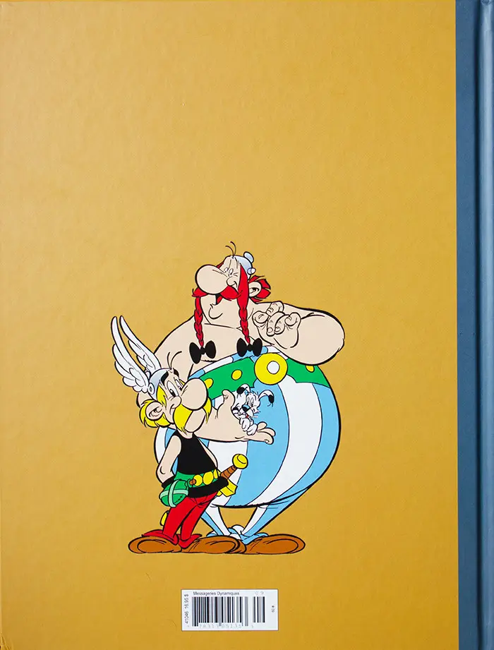 Verso de l'album Astérix La collection officielle Tome 2 La serpe d'or