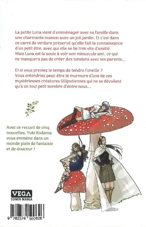 Verso de l'album Chiisako garden