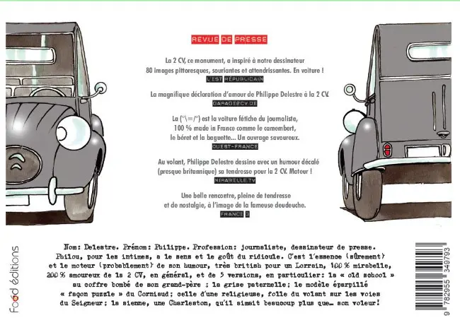 Verso de l'album Ma Deudeuche