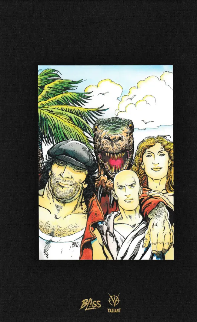 Verso de l'album Archer & Armstrong