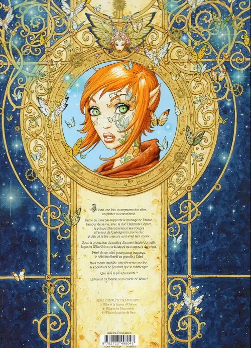 Verso de l'album Wika Tome 1 Wika et la fureur d'obéron