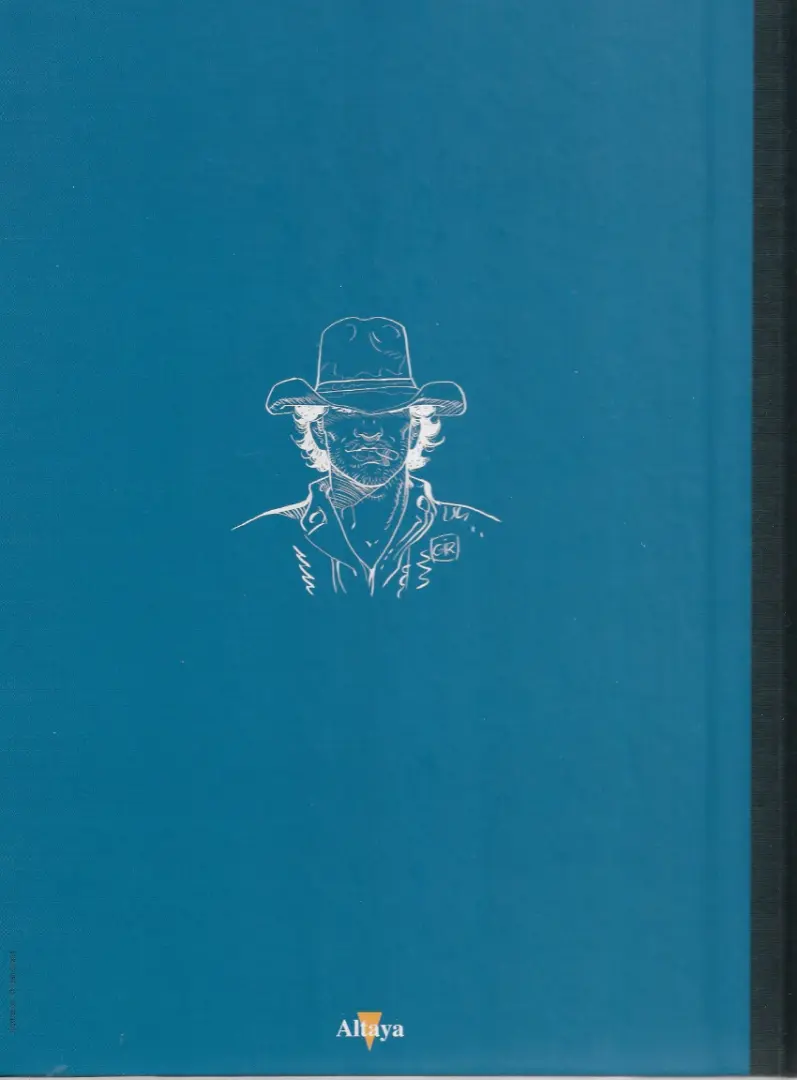 Verso de l'album Blueberry Édition collector Tome 41 La solution Pinkerton