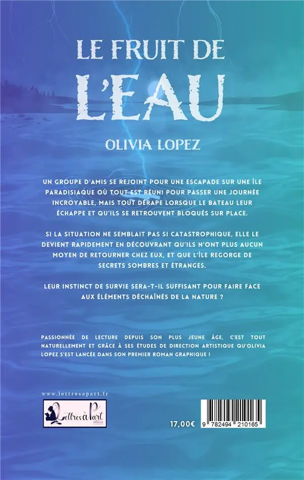 Verso de l'album Le Fruit de l'Eau