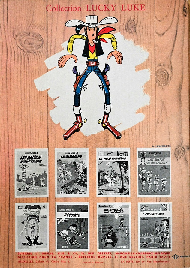 Verso de l'album Lucky Luke Tome 31 Tortillas pour les Dalton