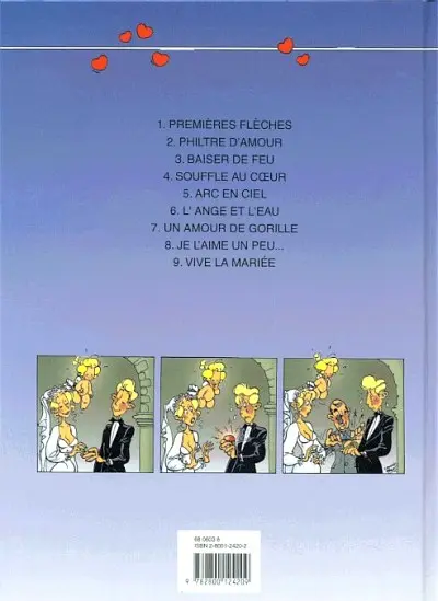 Verso de l'album Cupidon Tome 9 Vive la mariée