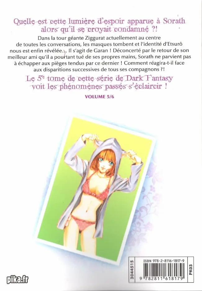 Verso de l'album Devil's lost soul 5