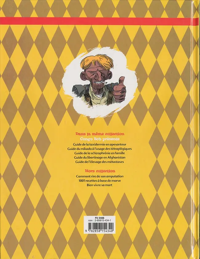 Verso de l'album Guide de la Survie en Entreprise