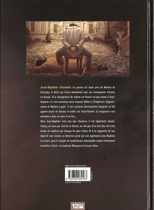 Verso de l'album Ils étaient dix Tome 4 Rue Saint-Honoré