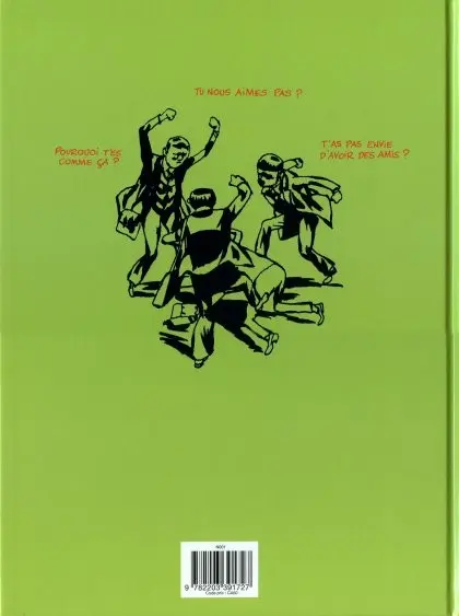Verso de l'album Le Jeu des dames
