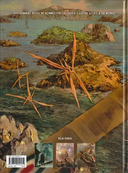 Verso de l'album Adamson Tome 3 Über Alles