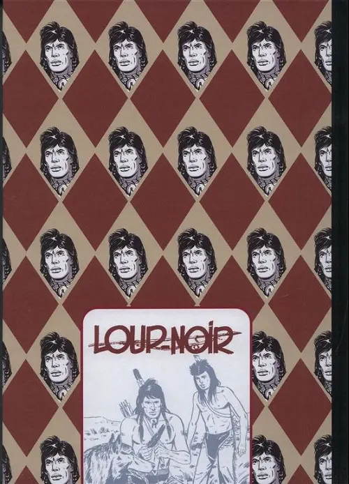 Verso de l'album Loup Noir Tome 6