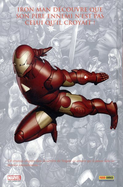 Verso de l'album Marvel - Les Incontournables Tome 2 Iron man
