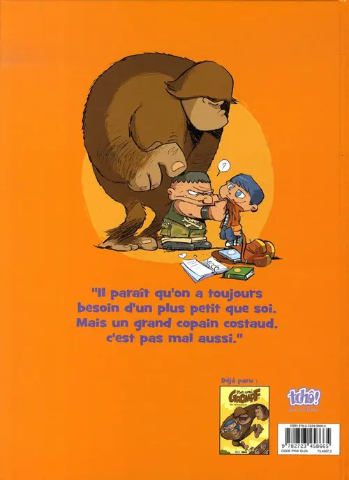 Verso de l'album Mon ami Grompf Tome 2 Gare au gorille