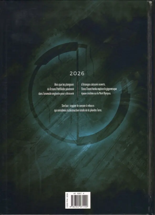 Verso de l'album Olympus Mons Tome 4 Millénaires