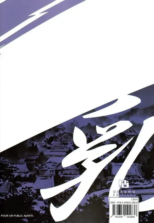 Verso de l'album La Paire et le Sabre 2