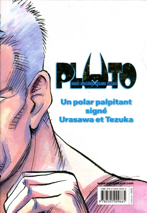 Verso de l'album Pluto 005