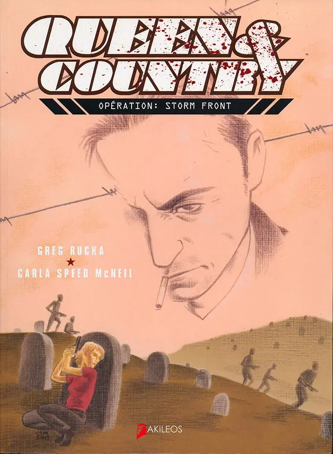 Couverture de l'album Queen & Country Tome 4 Opération: Storm Front