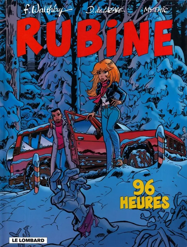 Couverture de l'album Rubine Tome 8 96 heures