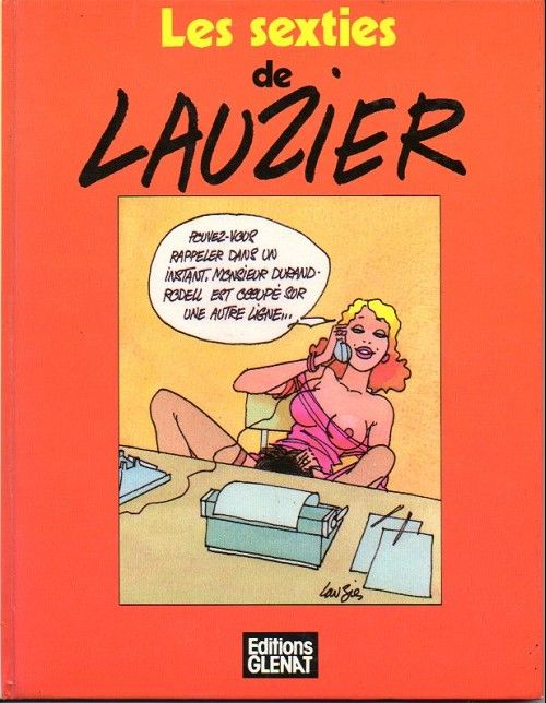 Couverture de l'album Les sexties de Lauzier