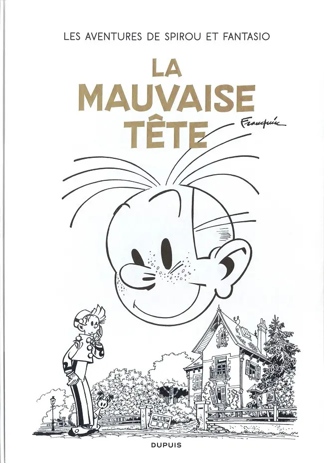 Couverture de l'album Spirou et Fantasio - L'intégrale Version Originale Tome 9 La mauvaise tête