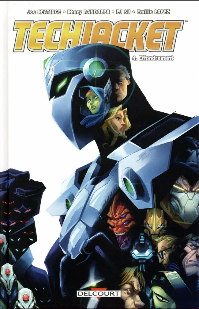 Couverture de l'album Tech jacket Tome 4 Effondrement