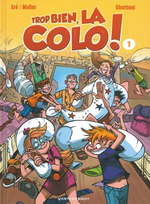 Couverture de l'album Trop bien, la Colo ! Tome 1 Ras les basques !